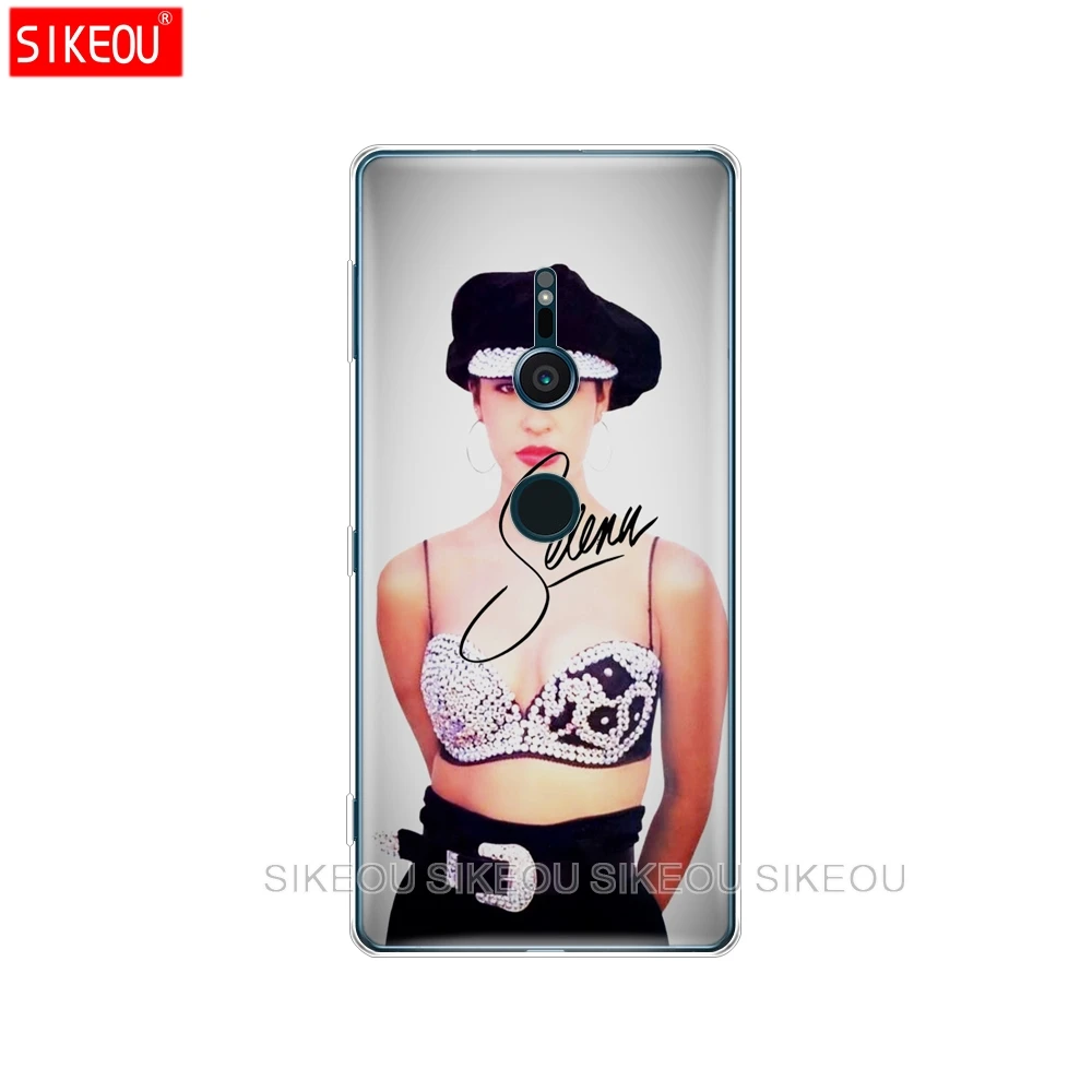 Силиконовый чехол для телефона sony xperia XA1 XA2 ULTRA PLUS L1 L2 XZ1 XZ2 compact XZ PREMIUM selena quintanilla sexy |