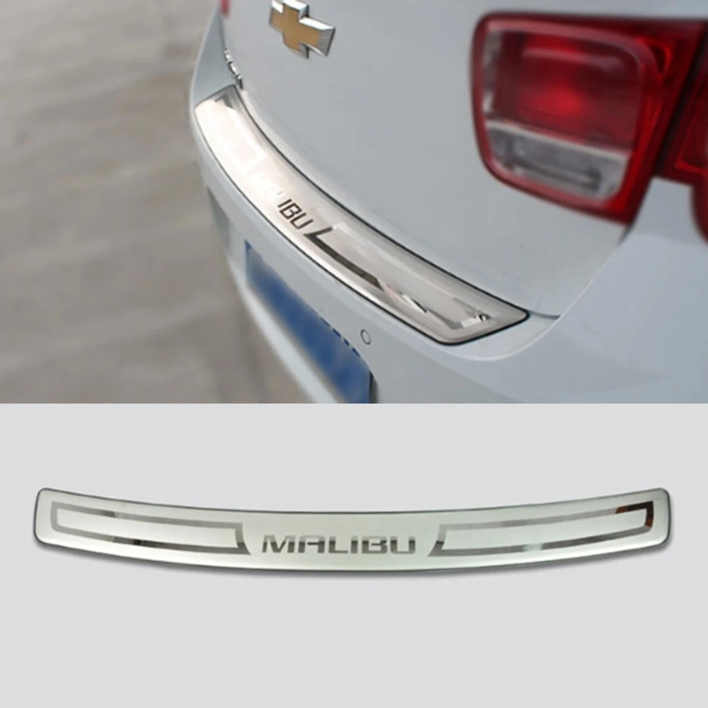 Накладка на порог двери заднего люка, литье багажника, гарнир для 2013 Chevrolet Malibu, аксессуары для стайлинга автомобилей