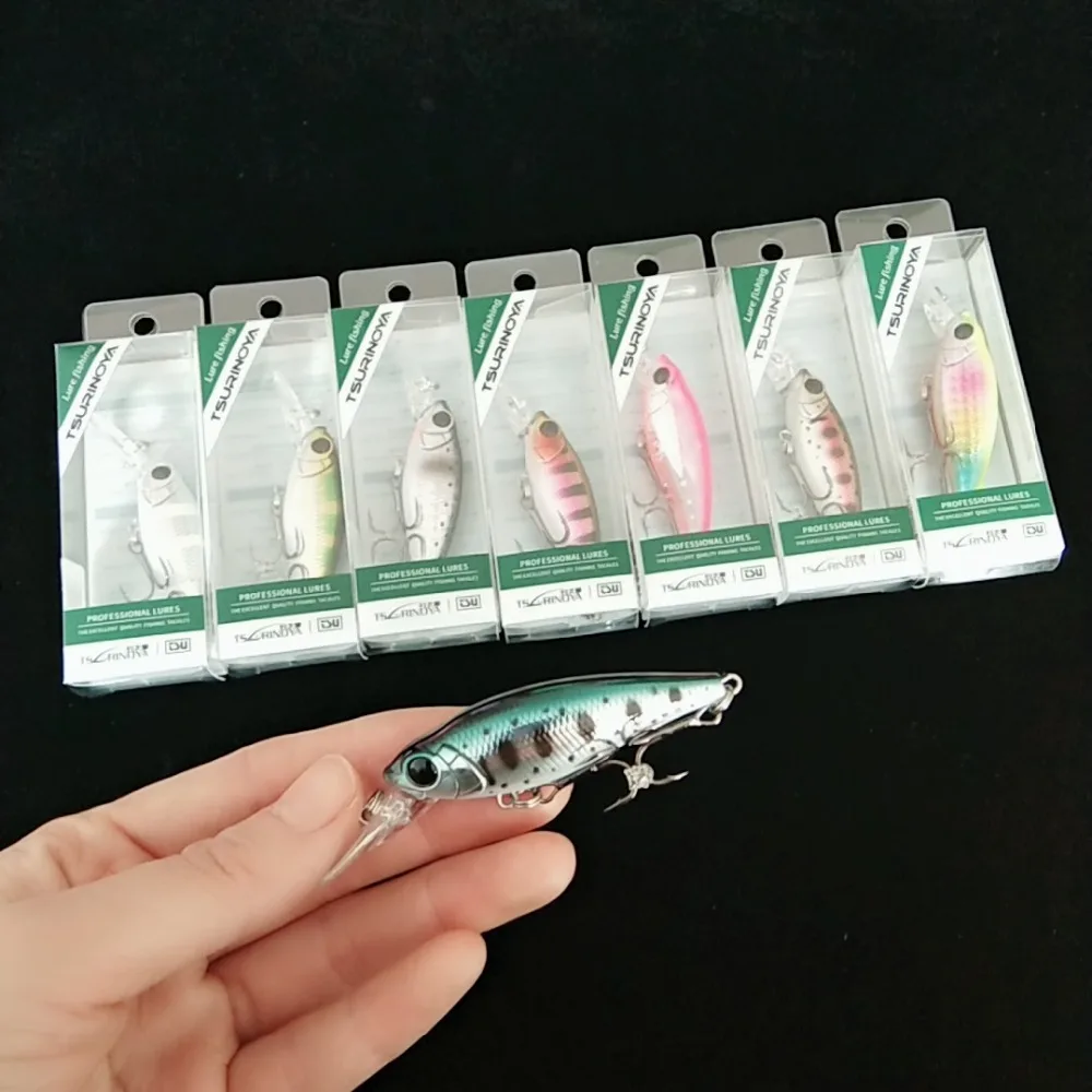 Tsurinoya 8 шт. длинная губа Рыболовная Приманка Minnow 58 мм 5g Искусственные воблеры
