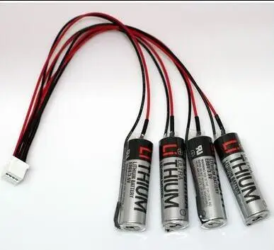 1 шт. HW0470360-A HW0470360 4x ER6V/3 6 В PLC сервер литий Батарея пакет с вилкой для Toshiba YASKAWA Motoman