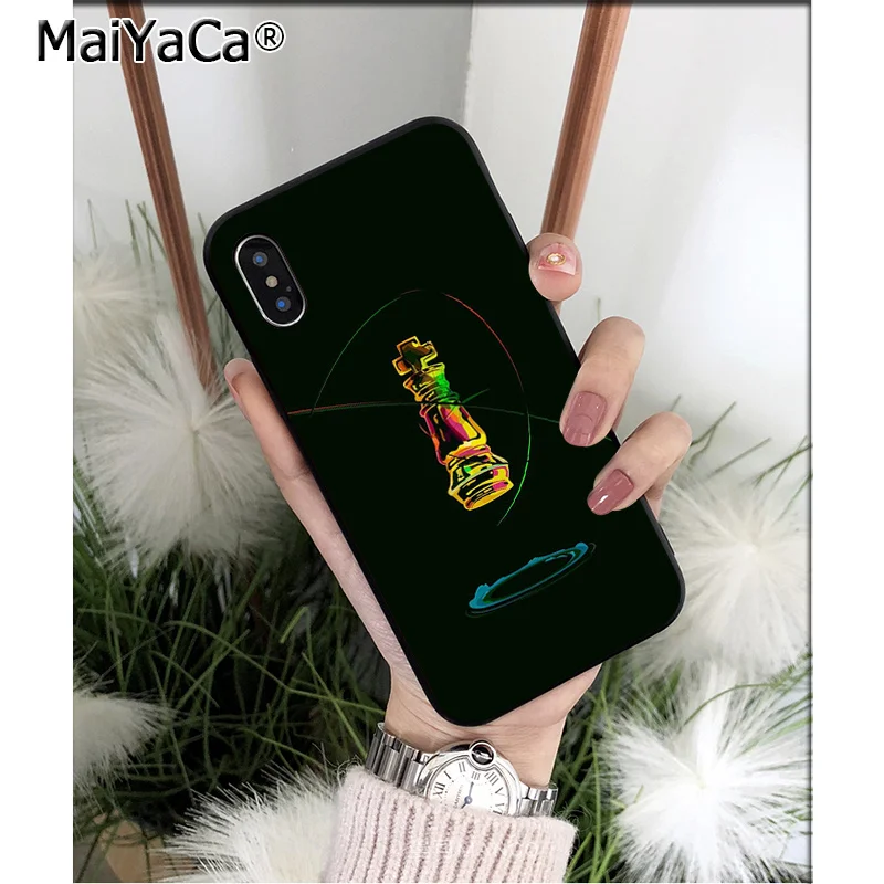 Мягкий чехол для телефона MaiYaCa No Game NO life из черного ТПУ iPhone 6S 6plus 7 7plus 8 8Plus X Xs MAX 5 5S