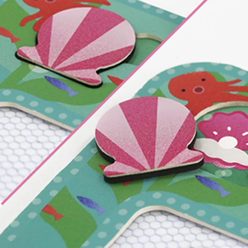 

Youpin Bravokids Portable magnetic graffiti board Children'S Drawing Board Colored Graffiti Board Small Blackboard Painting Toy