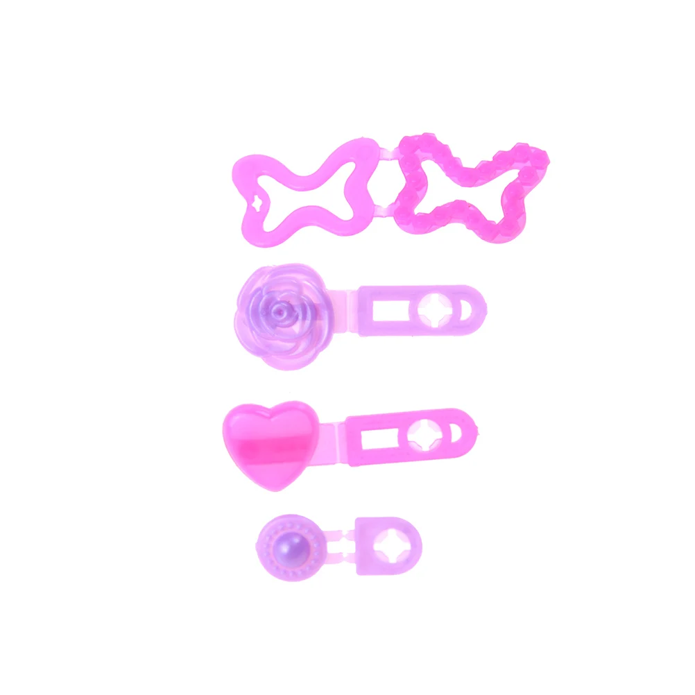 Мини-аксессуары для волос куклы подарки заколки 4 шт. кукольные головные уборы |