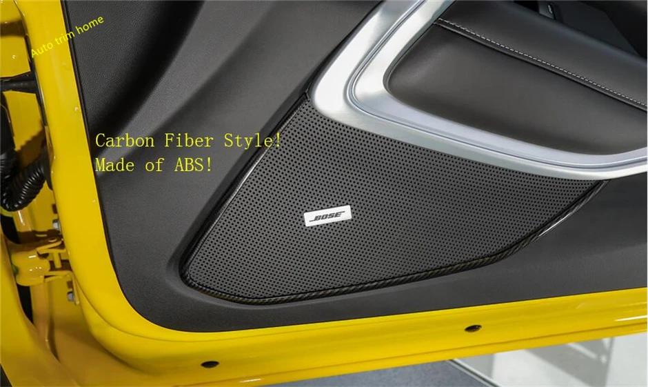 Lapetus Inner Door Stereo Speaker Audio Loudspeaker Sound Strip Cover Trim For Chevrolet Camaro 2016 - 2020 Auto Accessories | Автомобили