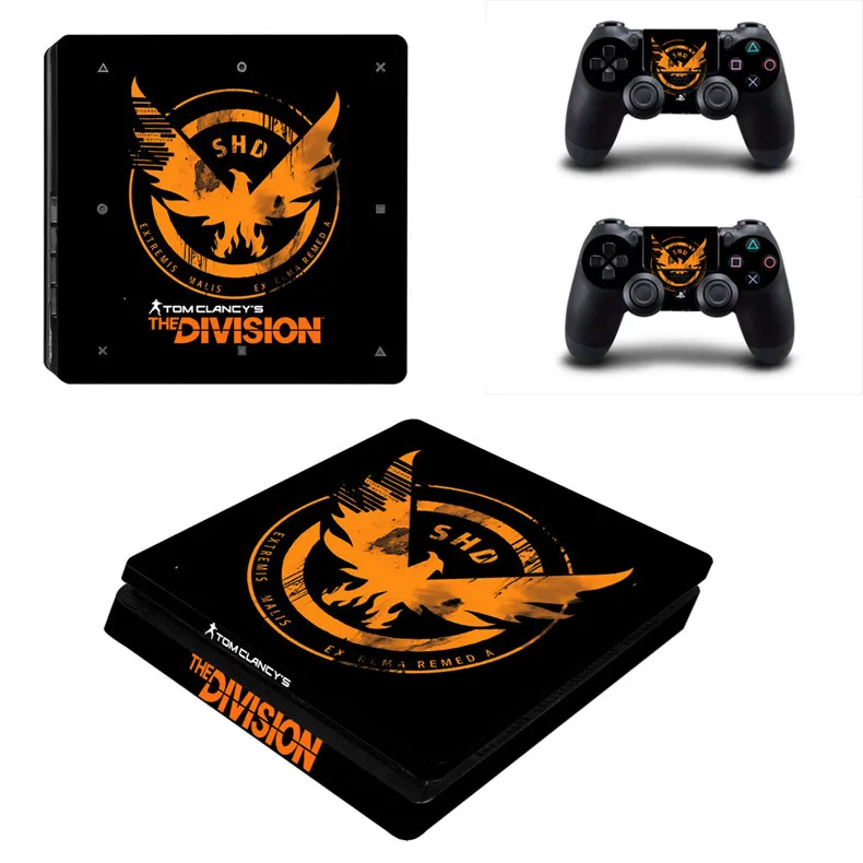 Tom Clancy's The Division PS4 тонкая наклейка для игровой станции 4 Тонкая консоль и