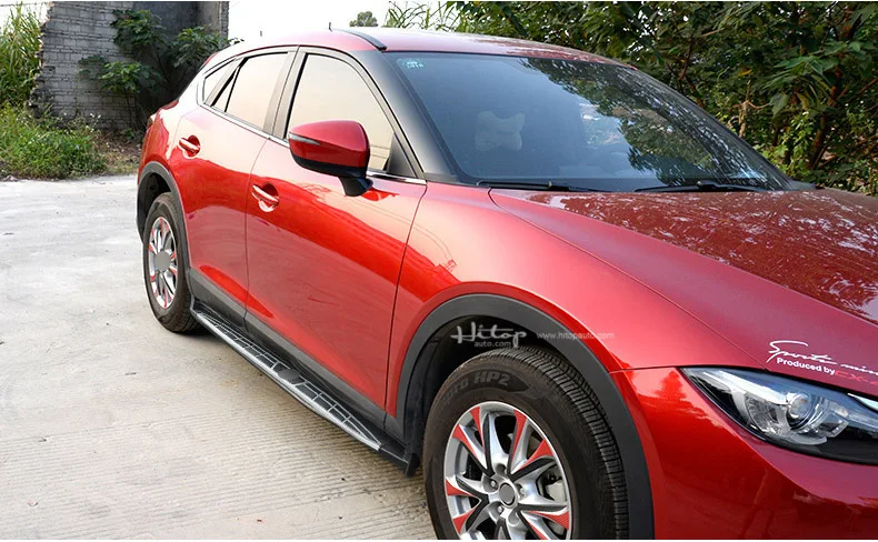 Популярная боковая подножка nerf для Mazda CX 4 модная внешняя форма очень популярна в