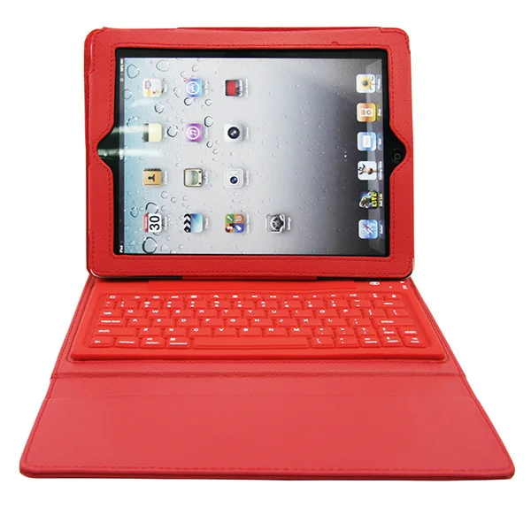 Силиконовый беспроводной чехол для клавиатуры Bluetooth iPad 2 чехол-подставка из