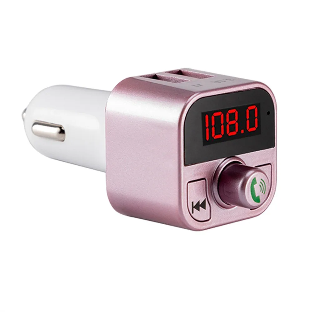 Автомобильный многофункциональный беспроводной двойной USB Bluetooth4.1 Handsfree Car Kit