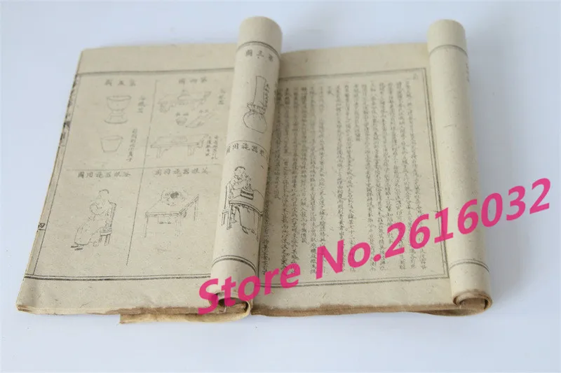

Encyclopedia of ancient and old medical books eye props antique collection of classical literature 10pcs