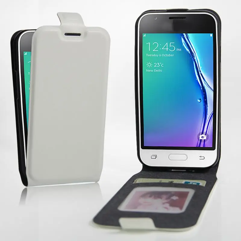J1mini Винтаж кожаный чехол для samsung Galaxy J1 мини J105 J105F 4 0 &quotВертикальный флип ретро