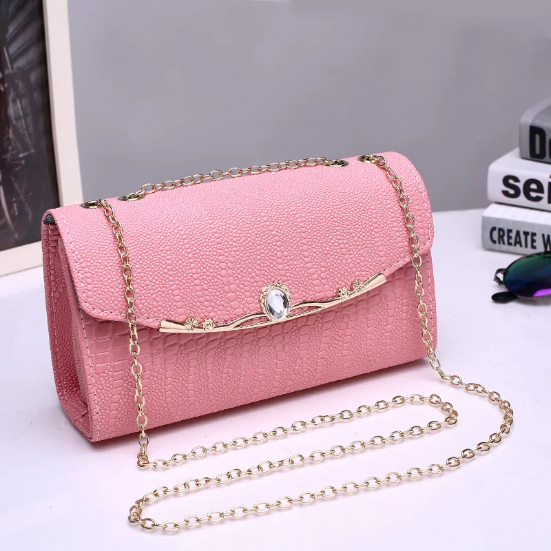 Для женщин Сумки сладкие дамы ветра новый шаблон крокодил сумка Мода цепи