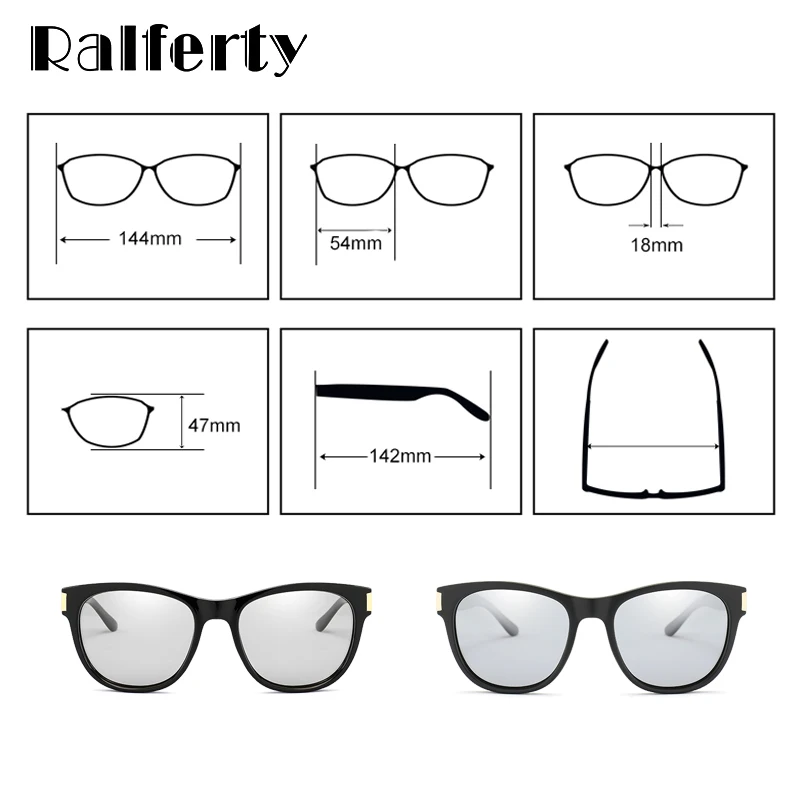 Ralferty, фотохромные очки поляризованные солнцезащитные очки Для мужчин UV400 Высококачественная брендовая одежда Хамелеон Обесцвечивающие очки мужской K1050-1