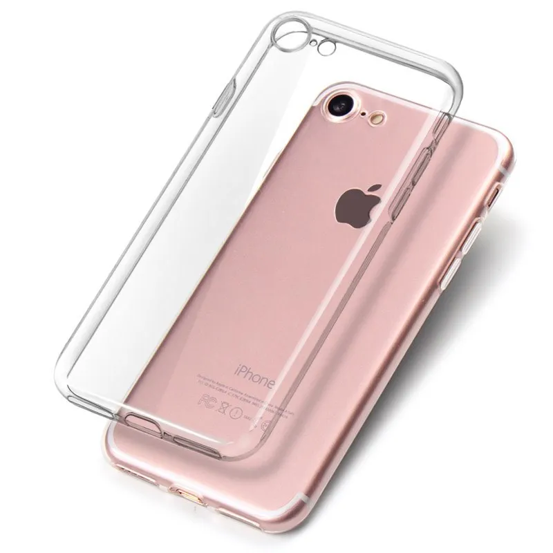 Модный прозрачный чехол для iPhone X XS XR Max 8 7 6 6S Plus Мягкий защитный из ТПУ |