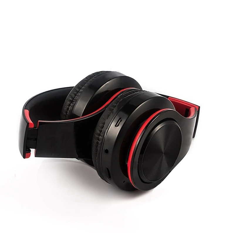 Onikuma Портативный Беспроводной складные наушники bluetooth гарнитура наушники с микрофоном Поддержка SD FM