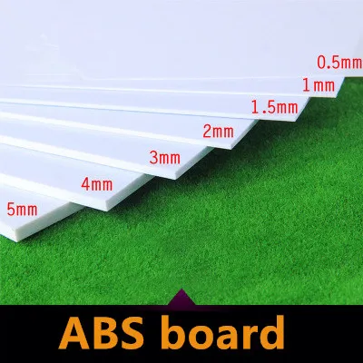 Wiking ABS Толщина 200 мм x 300 мм ABS Стирол листы Белый больше пропорций