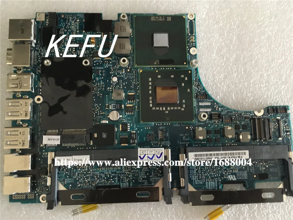 Материнская плата KEFU для ноутбука 13 3 дюйма 661 4708 4709 820 2279 A MB402CH/A MB402LL MB403LL T8100 2 1 ГГц
