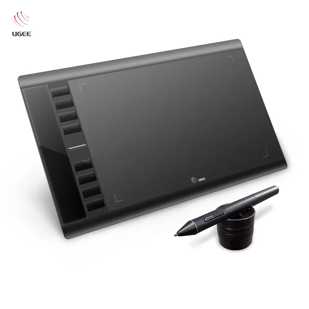 Ugee M708 10x6 дюймов планшет для рисования цифровой + ручка художественного дизайна