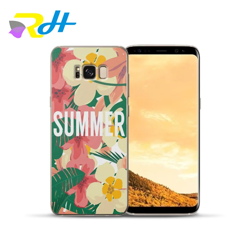 Мягкий ТПУ чехол для Samsung Galaxy S10 Plus Стильный тропический ветер S6Edge S7 Edge S8 S9 S10e Coque Etui