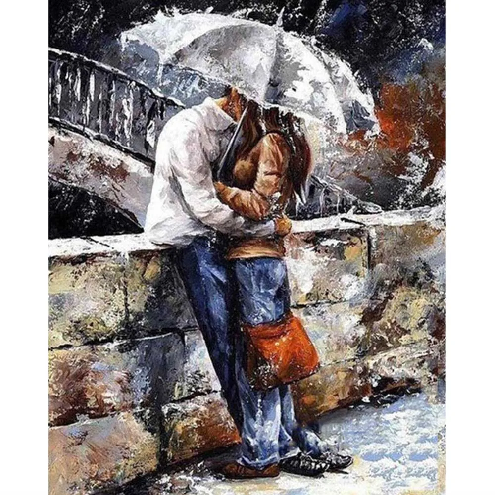 Digital Painting 8 Lover DIY краски по номерам Pintura por Numero картины по номерам Pintar por Numeros Pintura Numerada - Цвет: Digital Painting 8