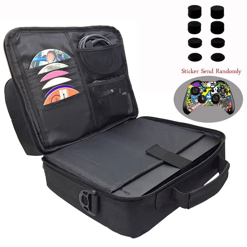Console Bag Для Xbox One X Game Sytem сумка Холщовая Сумка Для Переноски чехол для microsoft XboxOne X плечевая консоль дорожная сумка для хранения - Цвет: Console Bag