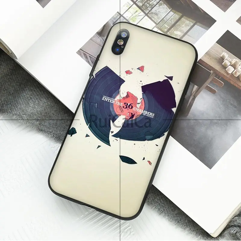 Ruicaica Wu-Tang Wu Tang Clan ультра ТПУ Мягкий силиконовый чехол для телефона Apple iPhone 8 7 6 6S Plus X