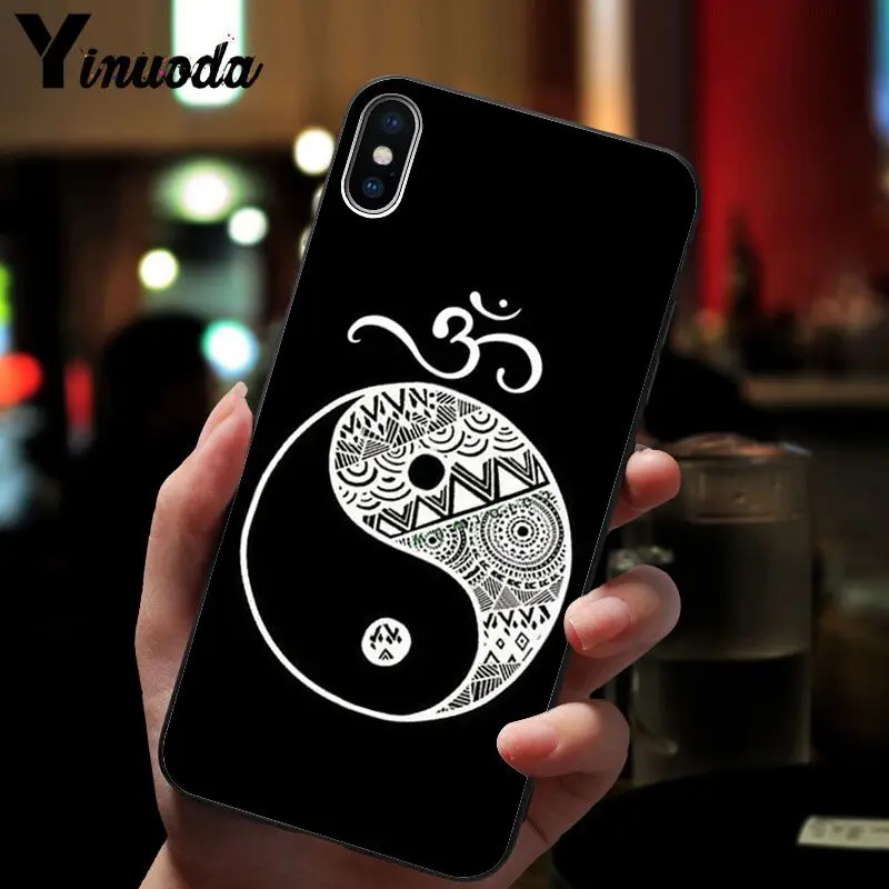 11pro MAX Aum Om Yoga DIY Окрашенные красивые аксессуары для телефонов Чехол Apple iPhone 8 7 6 6S Plus