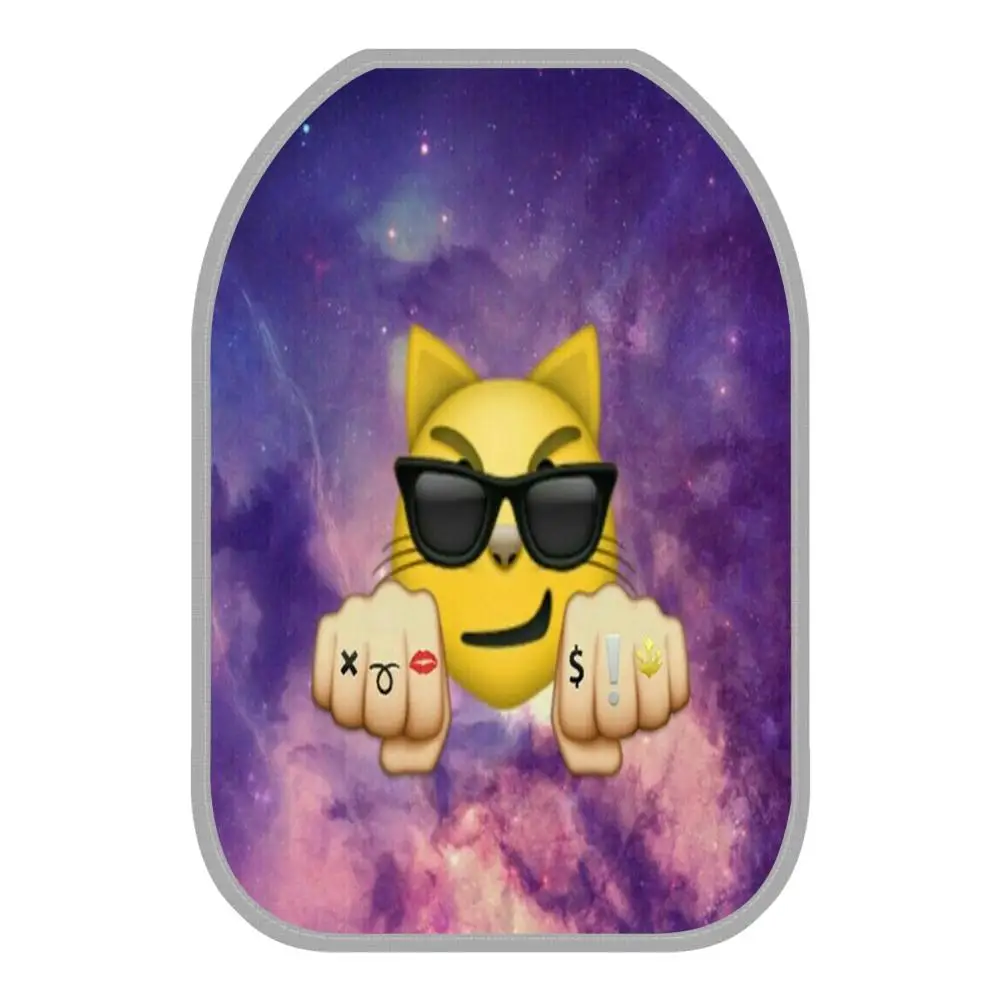 La maxza emoji Универсальный 3D печать детская Анти Удар коврик автомобиль обратно