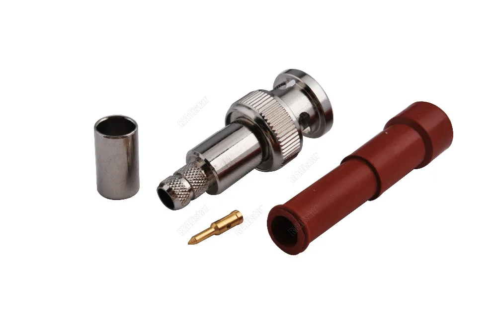 BNC штекер высокого напряжения питания RF разъем MHV SHV 3000V RG59 RG62 LMR240 коаксиальный