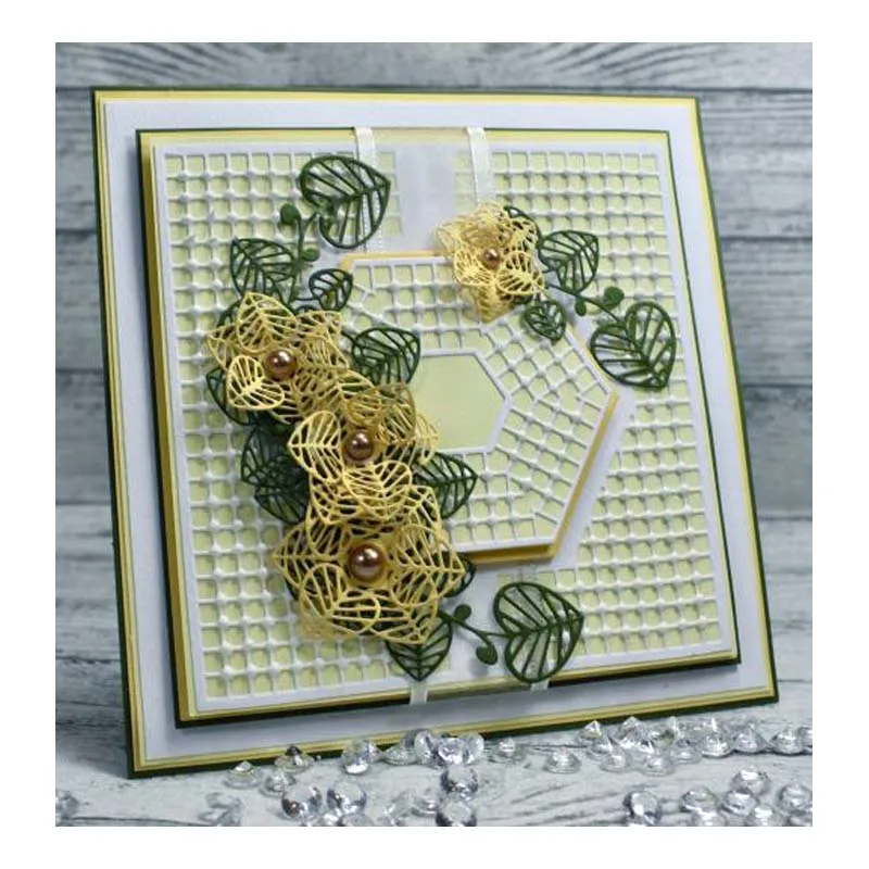 Новые штампы для 2019 цветок рамка листьев металлическая пресс форма Скрапбукинг