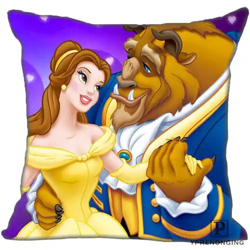 Pillowcase Для наращивания с лучшими продажами от Красота-а-зверь(1)@ Подушка Чехол Спальня дома квадратная Наволочка на молнии(с одной стороны)#190404-01-70 - Цвет: Pillowcase