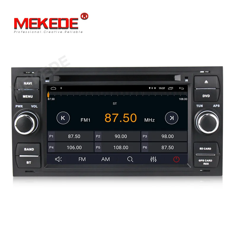 Автомобильный DVD плеер MEKEDE Android 10 0 четырёхъядерный процессор 32 Гб ПЗУ gps для Ford Focus