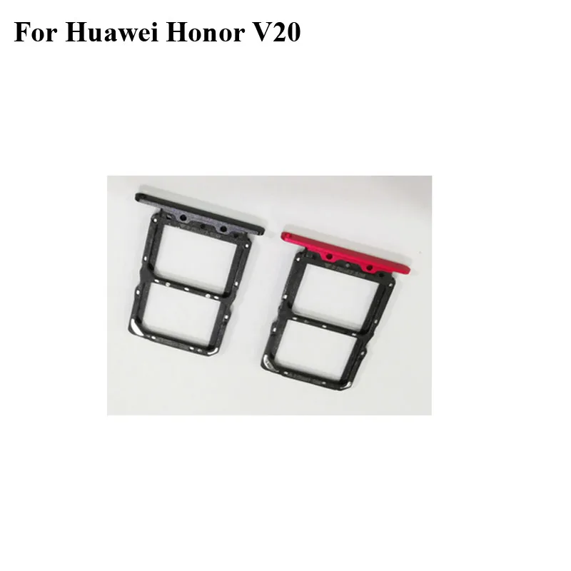 For Huawei honor V20 V 20 New Original Sim Card Holder Tray Card Slot Honorv20 Sim Card Holder Replacement parts test good