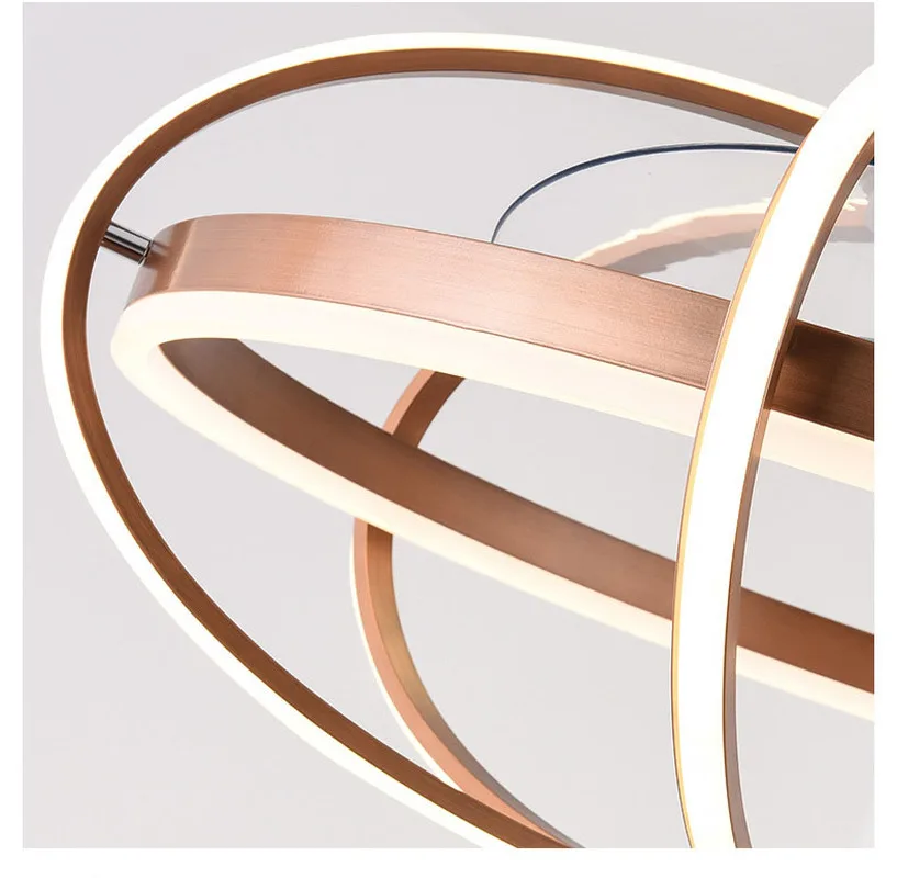 Светодиодный потолочный вентилятор светильник для ресторана спальни