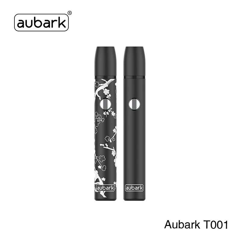 2 шт./лот 100% Aubark T001 1100 мАч тепло не сжигает устройство vape ручка Тепловая