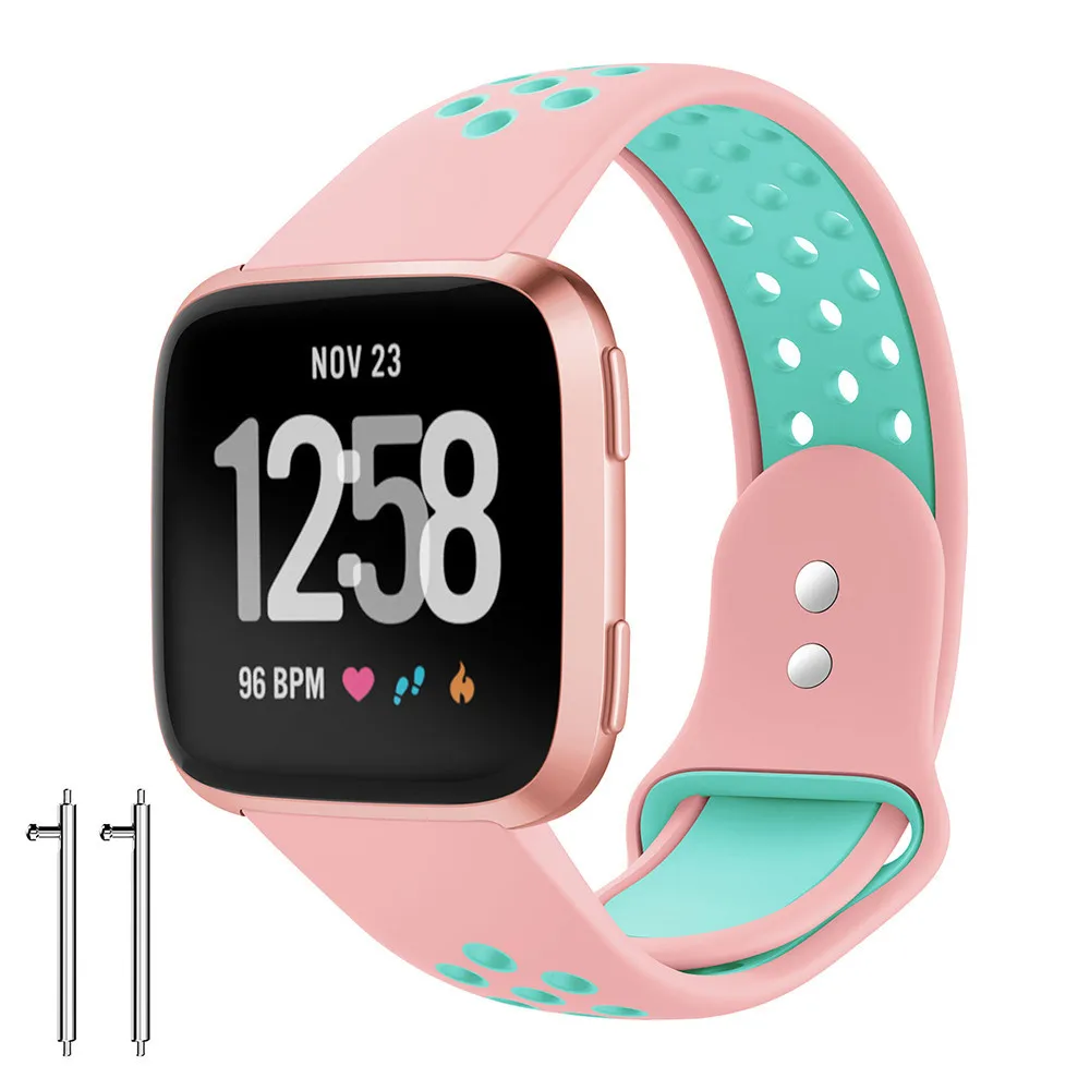 Ремешок для спортивных часов для fitbit versa band correa силиконовый браслет наручный браслет ремешок для ремня fitbit наручные часы аксессуары