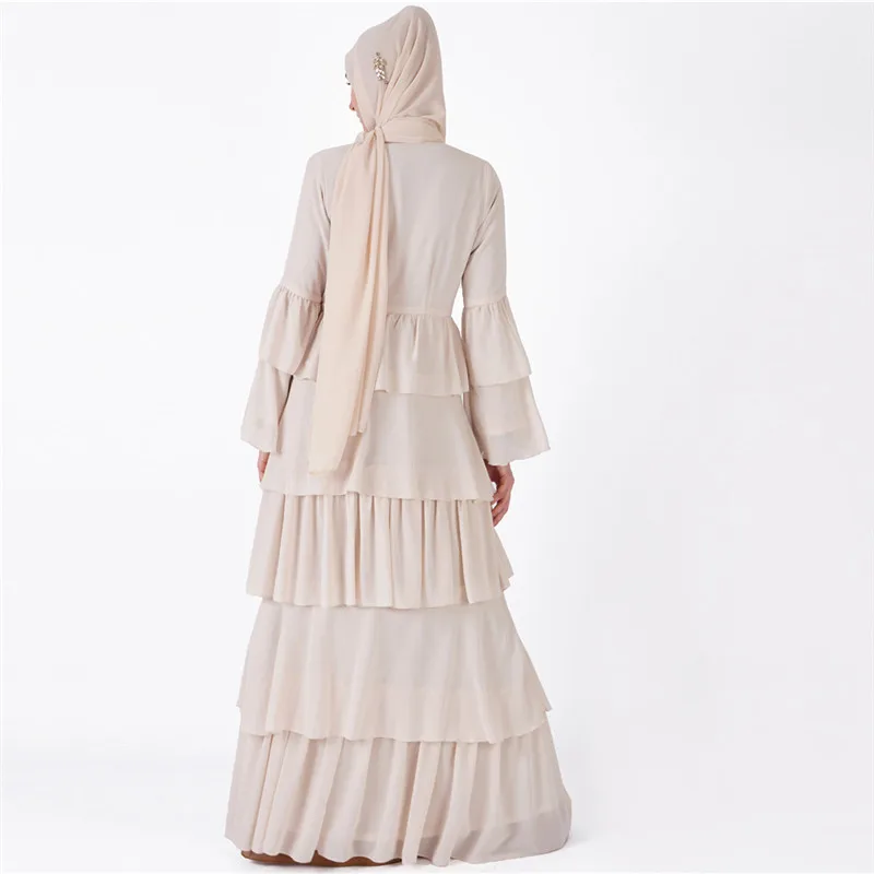 Abaya Kaftan повседневное удобное шифоновое турецкое abaya bu tang Banjul melayu кимоно стиль Макси платье Абая Быстрая