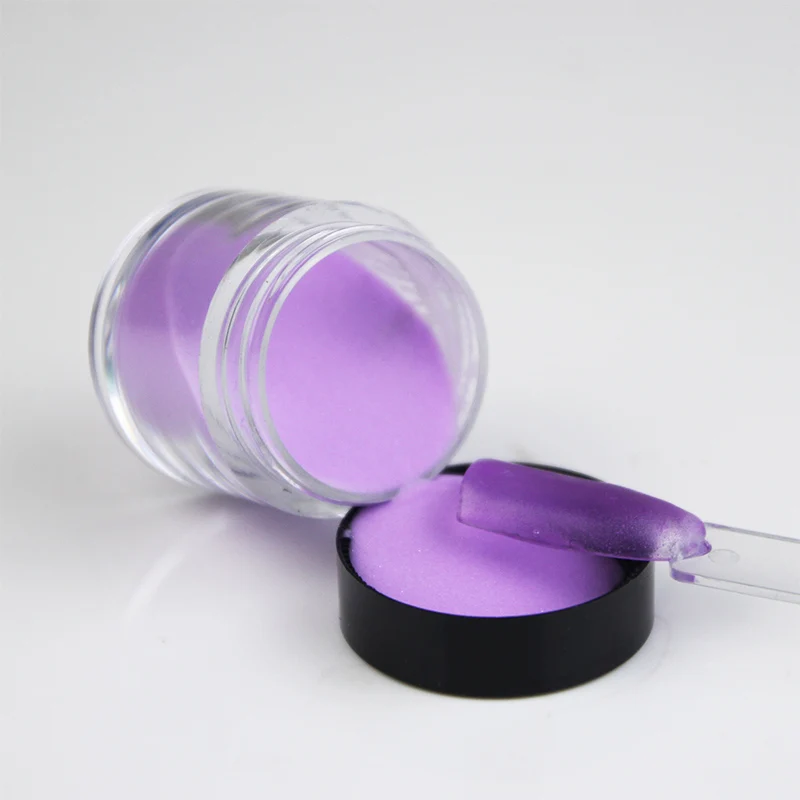 jelly purple Acrilico Цвет Акрил IC Косметическая пудра Дизайн ногтей Poudre Акрил IQUE Цветной Акрил мономера Акрил верфь nagels polvos acrilicos Ongles Цвета - Цвет: jelly purple