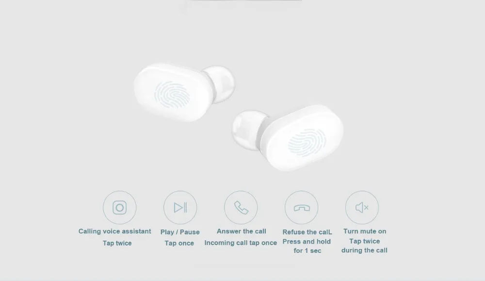 Xiaomi Mijia Airdots Youth Edition TWS беспроводной Bluetooth 5,0 в ухо наушники Молодежная версия с микрофоном Handsfree наушники