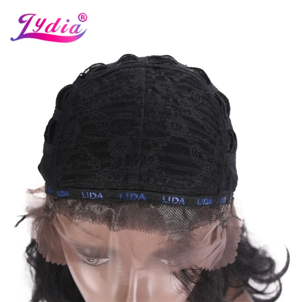 Парик Lydia Synthetic Wigs Long Wavy Hair High Density Swiss Lace Daily/Party/Cosplay Women Natural.