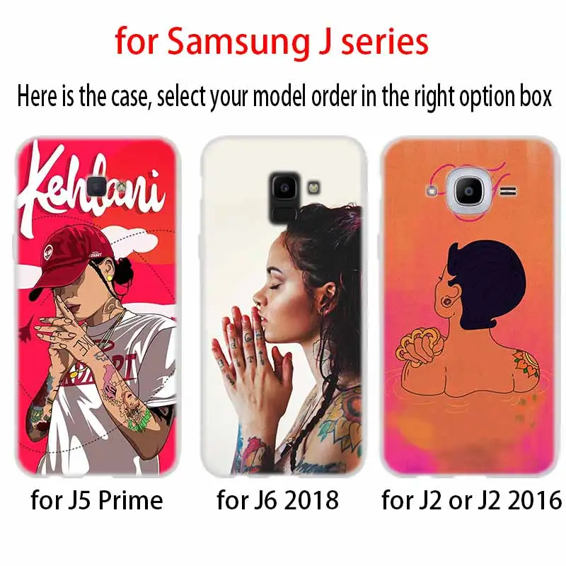 Kehlani case Cover TPU Silicone Coque For Samsung Galaxy J6 J8 J3 J5 J7 J4 J2 J1 Plus 2018 2016 2017 EU Prime Ace | Мобильные