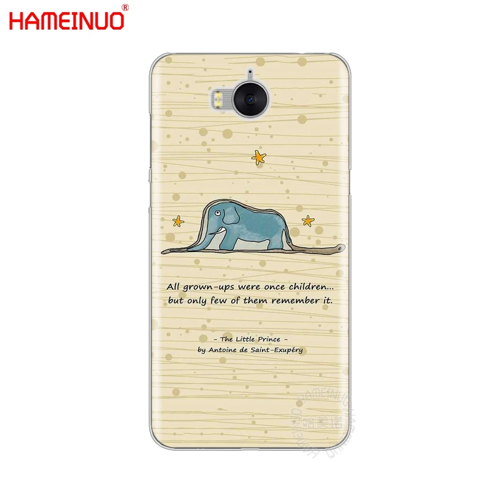HAMEINUO little prince fox чехол для мобильного телефона huawei honor 3C 4X 4C 5C 5X 6 7 Y3 Y6 Y5 2 II Y560 Y7 2017|case