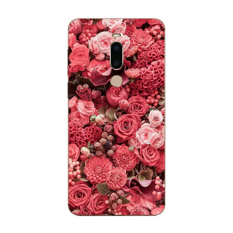 P11 Чехол для Meizu M8 M8 lite, мягкий силиконовый чехол для телефона с мультяшным принтом, задняя крышка из ТПУ, чехол для Meizu M8 lite M 8 lite M8lite, чехол - Цвет: P11