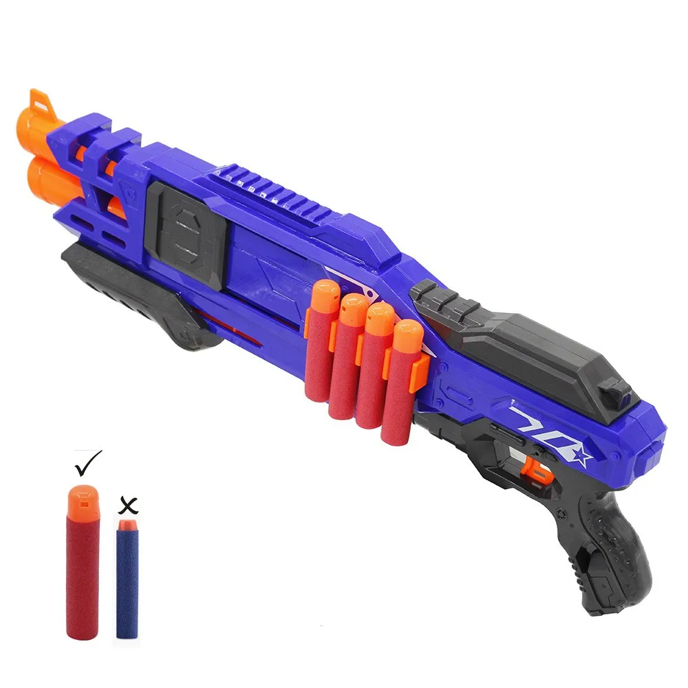 Ручной игрушечный пистолет для Nerf 9 5 см запасные пули дротики Mega Gun Детская
