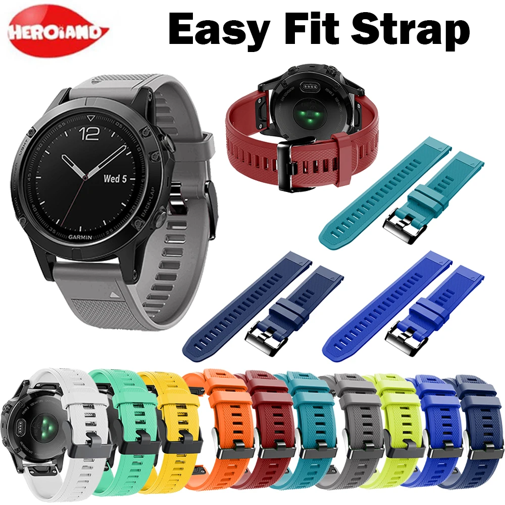 Ремешок на запястье для наручных gps часов Garmin fenix 5x плюс/fenix 5/forerunner 935/945/45/456 S Quick