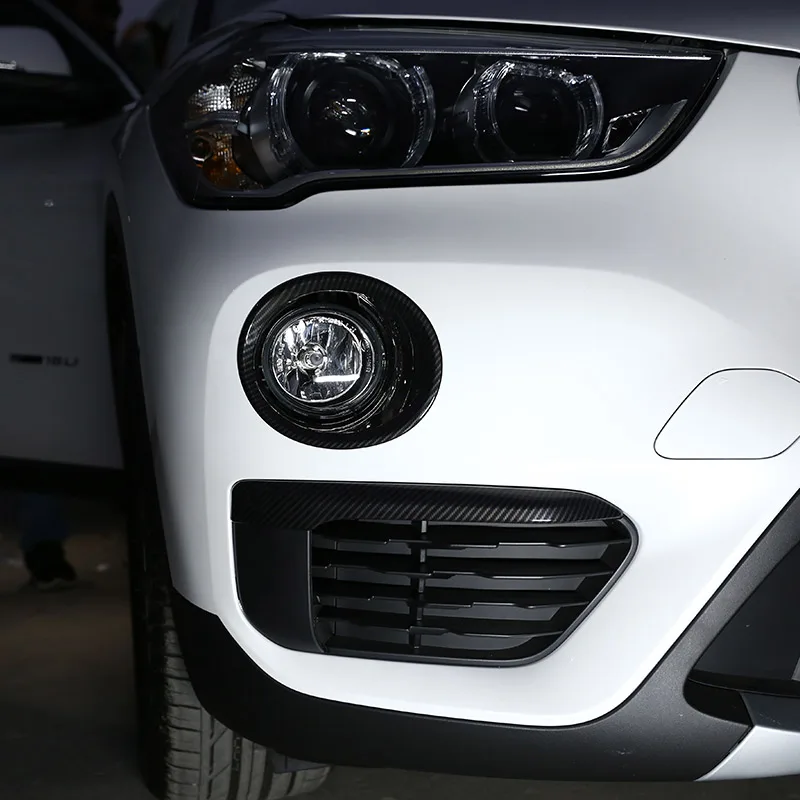 Углеродное волокно для BMW X1 F48 2016 2017 2018 ABS хромированные внутренние молдинги