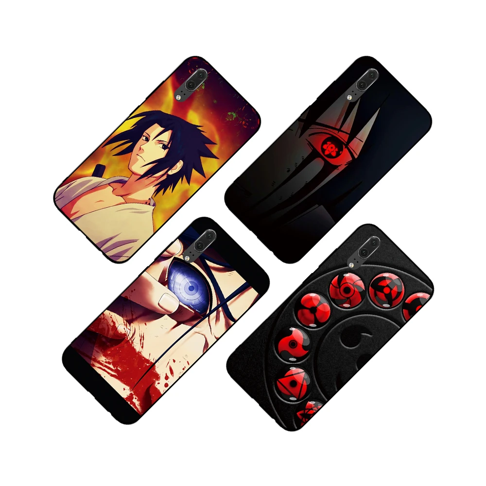 Naruto naruto in black and red style for Huawei P8 P9 P10 P20 P30 Lite Pro P Smart 2016 2019 TPU Soft Silicone | Мобильные телефоны