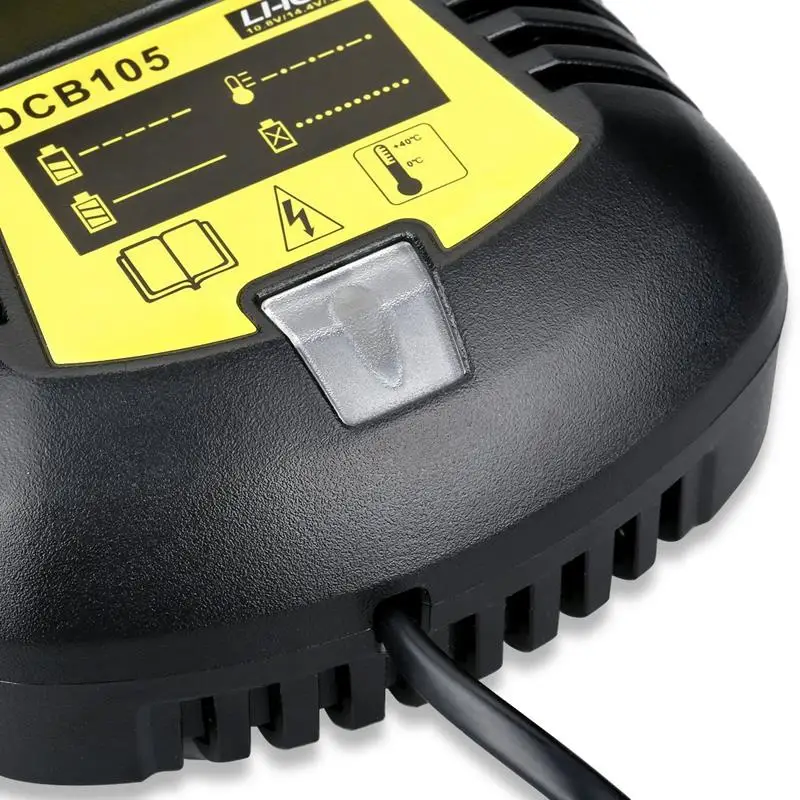 12V Max и 20V li ion зарядное устройство 3A для Dewalt 10 8 V 14 4 18V Dcb101 Dcb115 Dcb107 Dcb105 батарея
