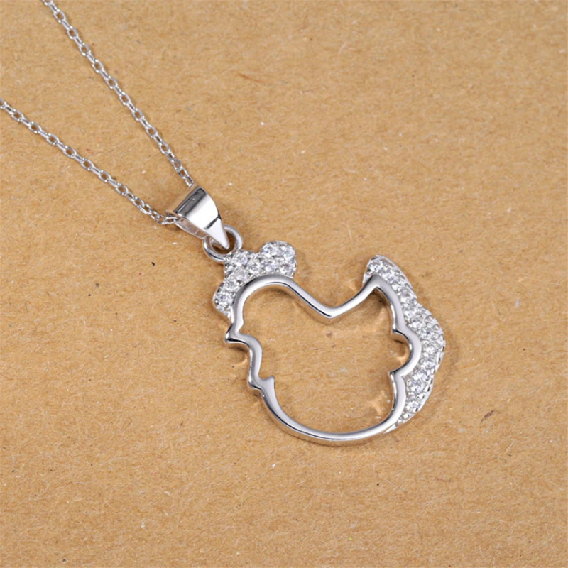 Подвеска в виде милых цыплят с животными тибетская Щепка ожерелье подвеска