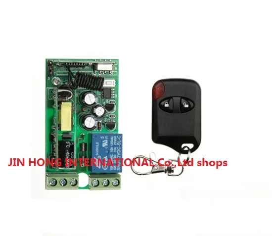 RF AC85V 110V 220V 230V пульт дистанционного управления выключатель света ВКЛ/ВЫКЛ 1 канал