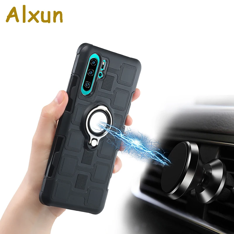 Alxun для huawei P30 Pro Чехол 2 в 1 Жесткий ПК + эластичный ТПУ Двойная Защита задняя крышка